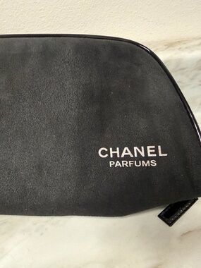 Chanel perfume cosmetic bag
